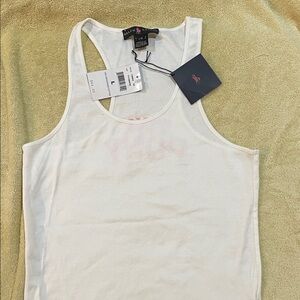 Ralph Lauren Cream Tank Top